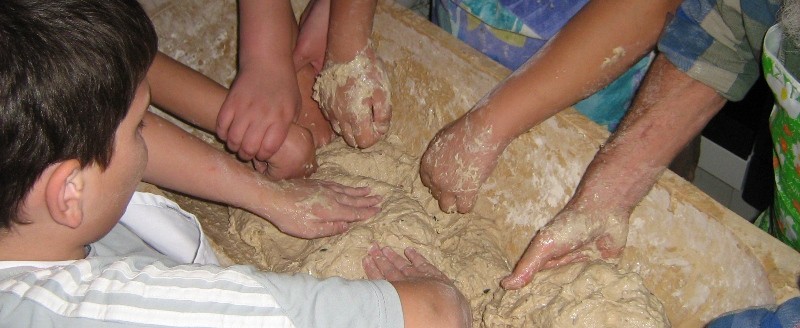 5. Bread prepared by our children